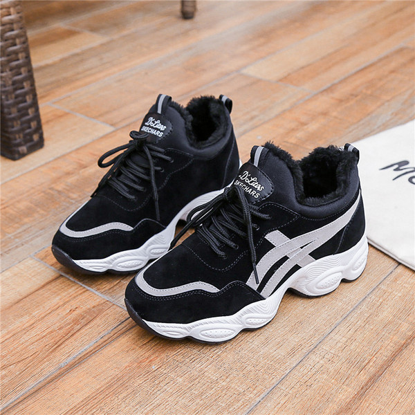 Uus mudel sooja voodriga sügis-talvised tossud