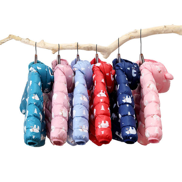 Нов модел детски яке за момичета или момчета с 3D елемент 