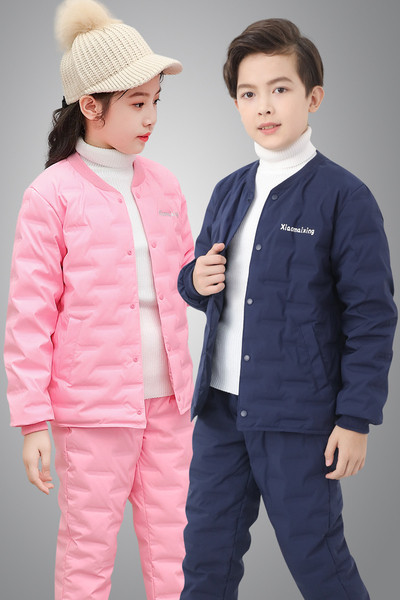 Sügisene nööpidega laste jope tüdrukutele ja poistele