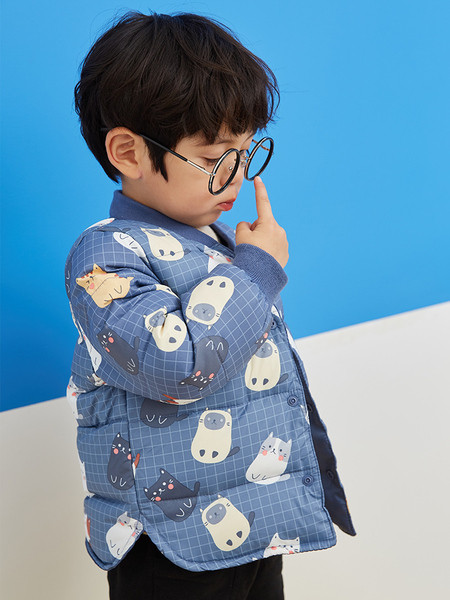 Laste mitmevärviline nööpidega jope - sobib tüdrukutele ja poistele