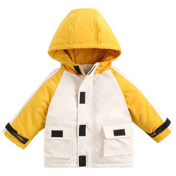 Laste jope trükise seljal ja kapuutsiga - tüdrukutele ja poistele