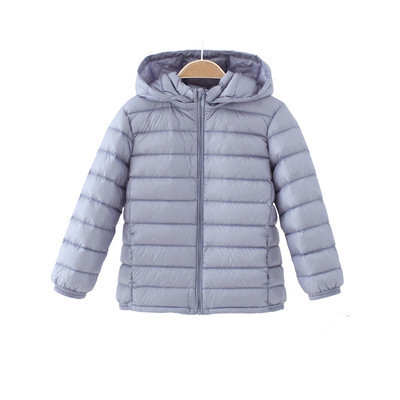 Moodne kapuutsiga laste jope, mis sobib tüdrukutele ja poistele