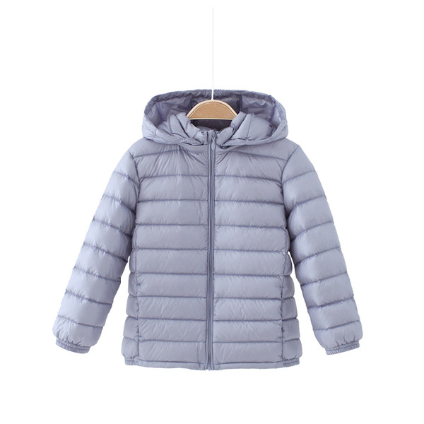 Moodne kapuutsiga laste jope, mis sobib tüdrukutele ja poistele