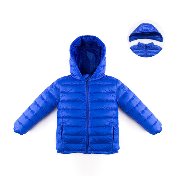 Moodne kapuutsiga laste jope, mis sobib tüdrukutele ja poistele