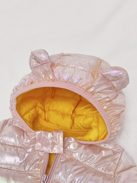 Детско ежедневно яке с 3D елементи на качулката