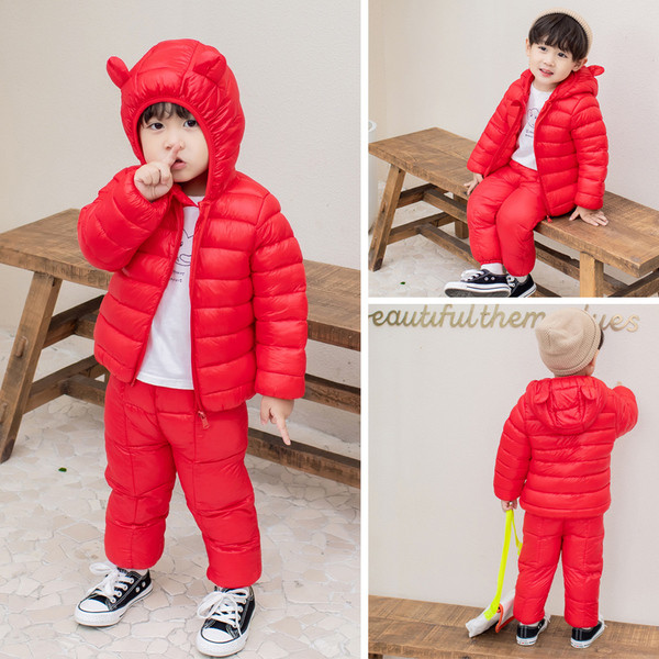 Igapäevane laste jope kaks mudelit tüdrukutele ja poistele