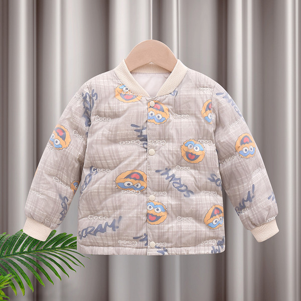 Dječja ležerna jakna s gumbima i špic izrezom - nekoliko modela