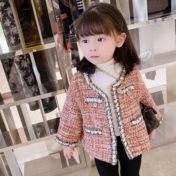 Igapäevane nööpide ja pikkade varrukatega laste jope