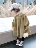 Uus mudel laste kevadjope tüdrukutele - lai mudel