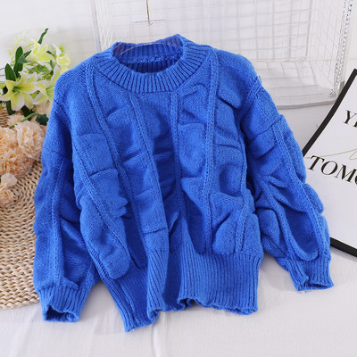 Vabaaja naiste kampsun ovaalse kaelusega