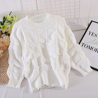 Vabaaja naiste kampsun ovaalse kaelusega