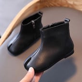 Praegused tõmblukuga nahksaapad tüdrukutele