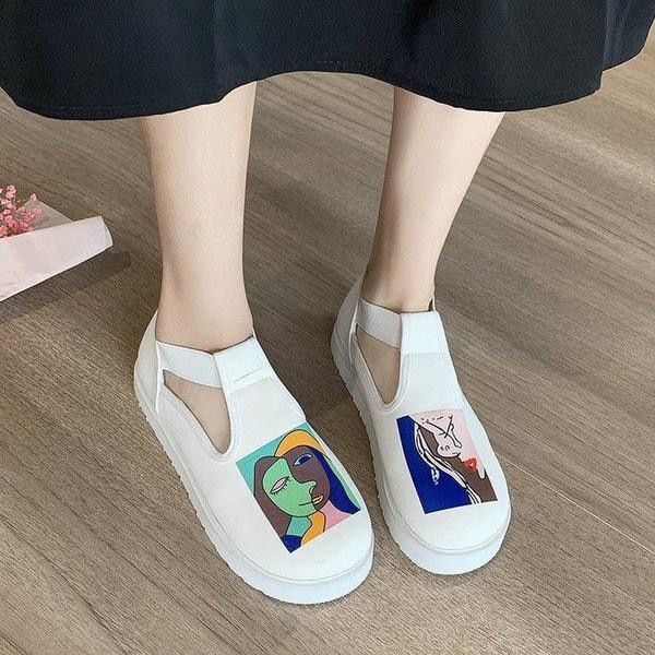 Lameda talla ja värvilise aplikatsiooniga naiste vabaajajalatsid