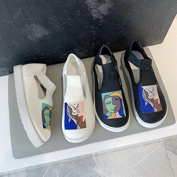 Lameda talla ja värvilise aplikatsiooniga naiste vabaajajalatsid