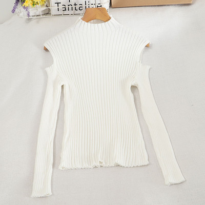 Модерна дамска блуза с голи рамене