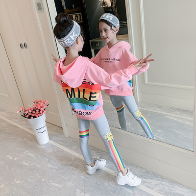 Kaasaegne laste dressipluusi ja retuuside komplekt tüdrukutele