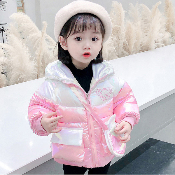 Igapäevane kapuutsi ja taskutega laste jope tüdrukutele