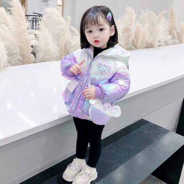 Igapäevane kapuutsi ja taskutega laste jope tüdrukutele