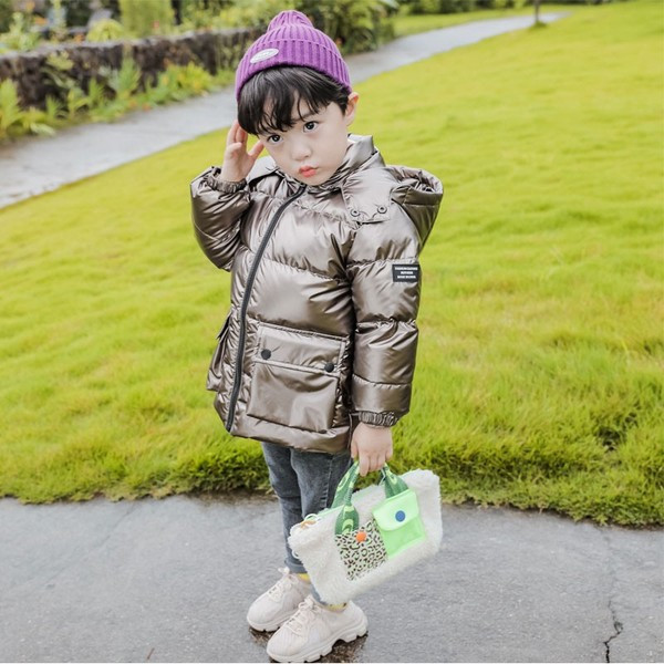 Kapuutsiga laste talvejope tüdrukutele ja poistele