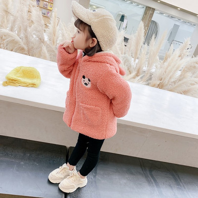 Laste vabaaja lukuga ja kapuutsiga sulejope