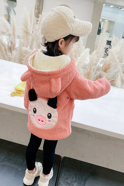 Laste vabaaja lukuga ja kapuutsiga sulejope