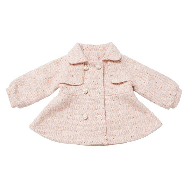 Tüdrukutele sobiv nööpidega laste vabaaja jope