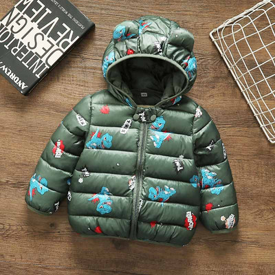 Uue mudeli laste jope tüdrukutele ja poistele - kapuutsiga