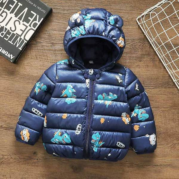 Uue mudeli laste jope tüdrukutele ja poistele - kapuutsiga