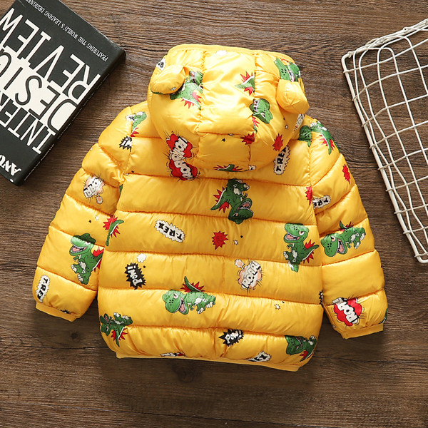 Uue mudeli laste jope tüdrukutele ja poistele - kapuutsiga