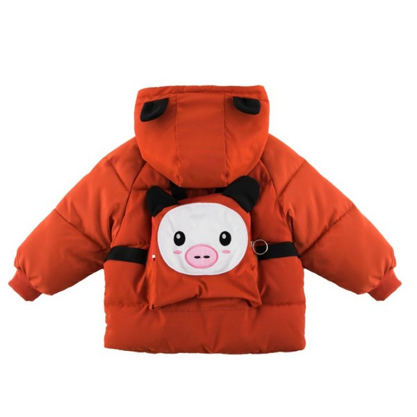 Dnevna dječja jakna s džepovima i 3D elementima