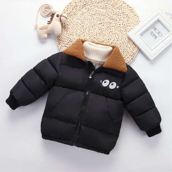 Geaca de copii pentru baieti cu captuseala moale si imprimeu