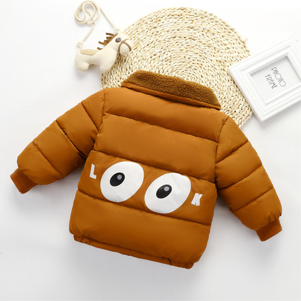 Geaca de copii pentru baieti cu captuseala moale si imprimeu