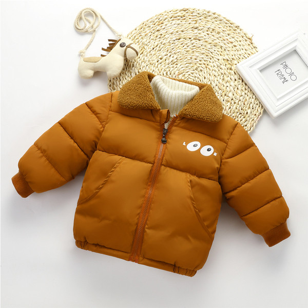 Geaca de copii pentru baieti cu captuseala moale si imprimeu