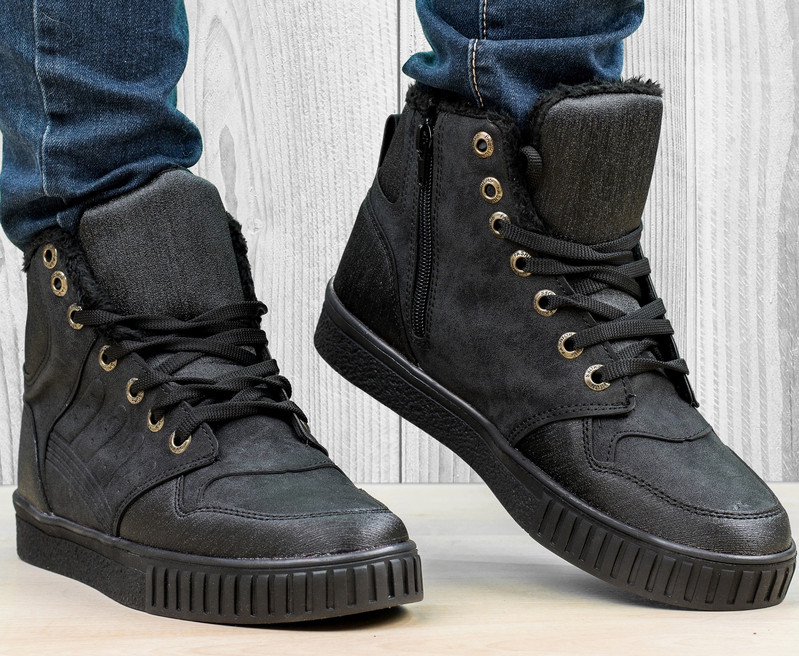 Високи мъжки кецове с топъл хастар Freeland 275