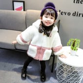 Uus mudel kapuutsiga ja taskutega lastemantel