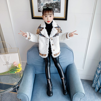 Talvine laste jope suletega - tüdrukutele