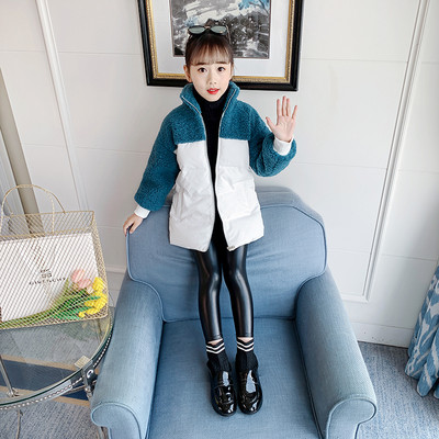 Talvine laste jope suletega - tüdrukutele