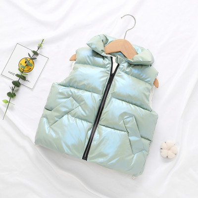 Lukuga ja läikiva efektiga lastevest - sobib tüdrukutele ja poistele