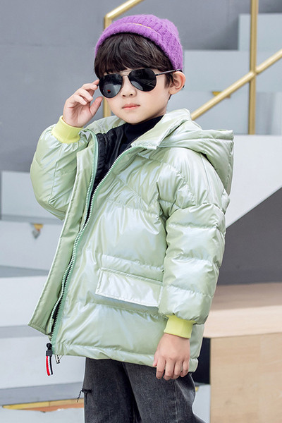 Παιδικό μπουφάν για κορίτσια και αγόρια με κουμπιά και φερμουάρ φαρδύ  μοντέλο