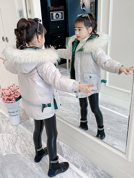 Moodne udusulgedega laste jope tüdrukutele