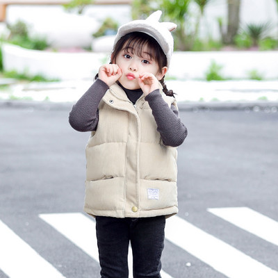 Παιδικό γιλέκο για κορίτσια και αγόρια με κουμπιά και τσέπες