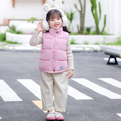 Παιδικό γιλέκο για κορίτσια και αγόρια με κουμπιά και τσέπες
