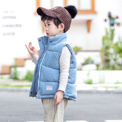 Παιδικό γιλέκο για κορίτσια και αγόρια με κουμπιά και τσέπες