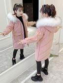 Zimska dječja duga jakna s kapuljačom