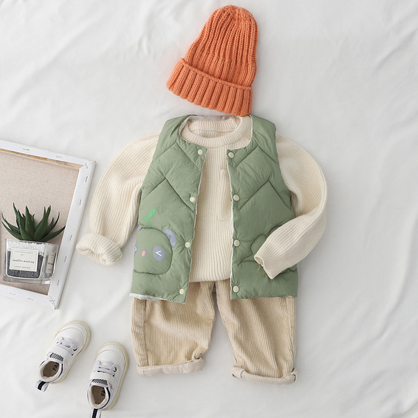 Nööpidega lastevest tüdrukutele ja poistele