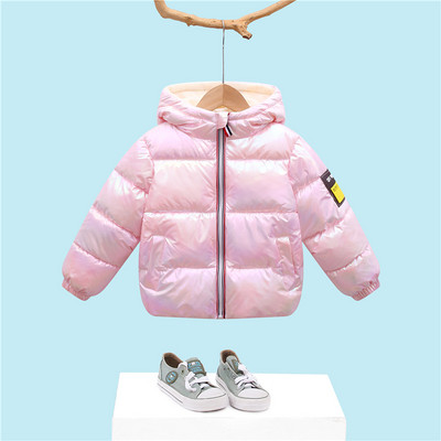 Zimska dječja jakna s kapuljačom i džepovima za djevojčice i dječake