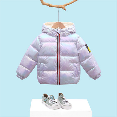 Zimska dječja jakna s kapuljačom i džepovima za djevojčice i dječake