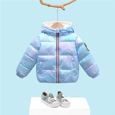 Zimska dječja jakna s kapuljačom i džepovima za djevojčice i dječake