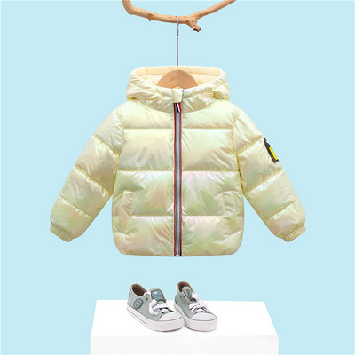 Zimska dječja jakna s kapuljačom i džepovima za djevojčice i dječake