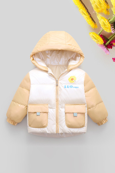 Παιδικό μπουφάν με φερμουάρ και κουκούλα - κατάλληλο για κορίτσια και αγόρια
